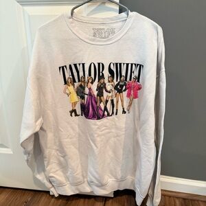 Official Taylor Swift Eras Crewneck Sweatshirt